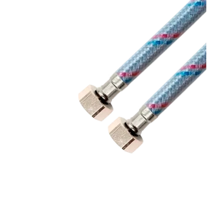 Гибкая подводка для воды Vaxt 1/2" гайка-гайка 30 см