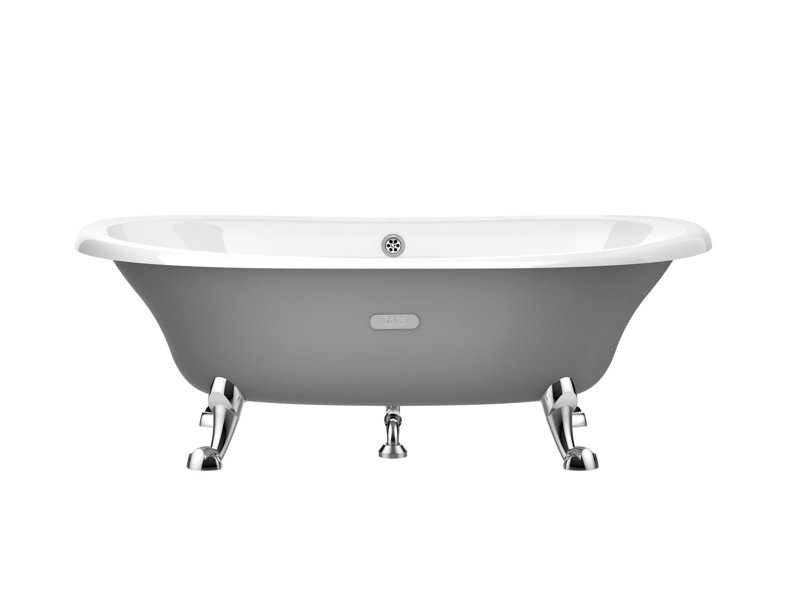Овальная чугунная ванна на ногах Roca NEWCAST 233650 ARCH-00028470