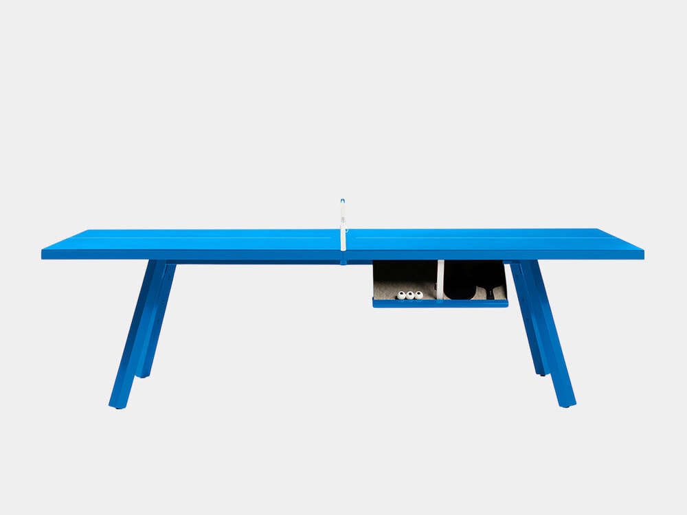 Одноцветный крытый прямоугольный стол для пинг-понга RS Barcelona YOU AND ME ARCH-00086608 - Вид №110