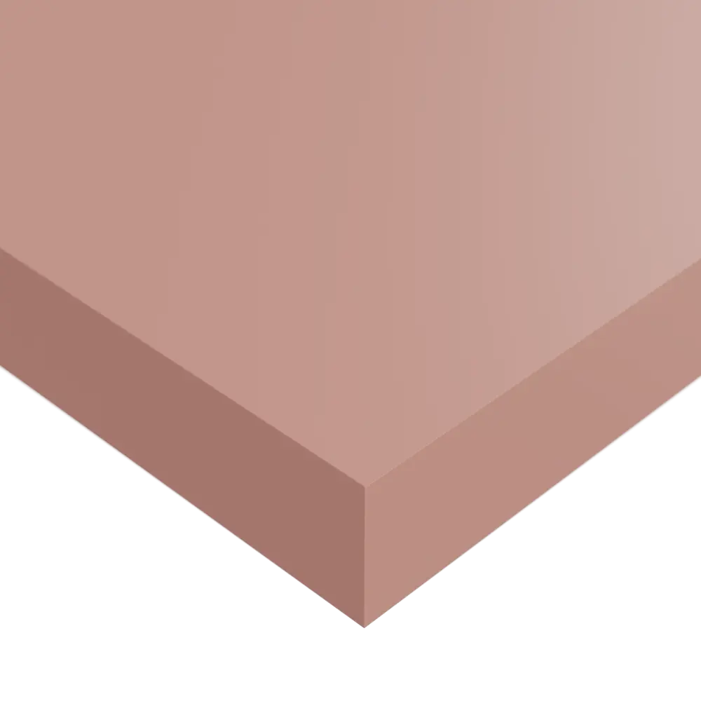 Полка настенная Spaceo Bistro 23x23.5 см МДФ цвет розовый STLM-2053995 - Вид №2