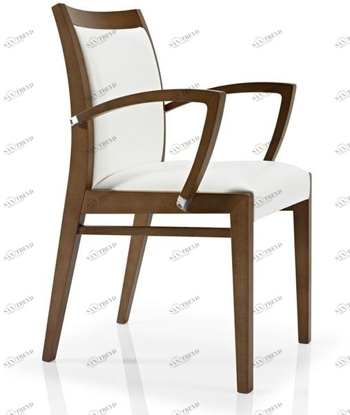 JMS Стул из ткани с подлокотниками Cassis M 12b