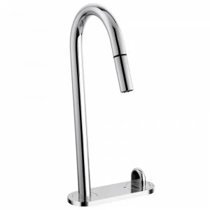 Graffio Смеситель для умывальника с керамическим картриджем на тарелке, touch. HO102