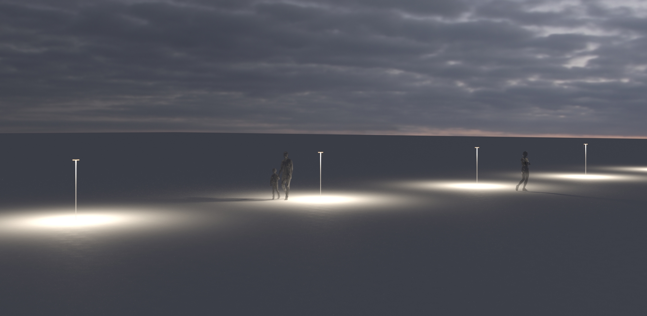 9402316 Мобильный светильник Platek CHIODO Picchetto (mobile)  CHIODO h. 1700 mm - LED 3000K 93°  - Вид №22