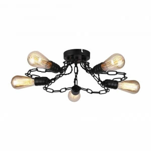 Потолочная люстра Arte Lamp A9344PL-5BK ARTE LAMP ДИЗАЙНЕРСКИЕ 184505 Черный
