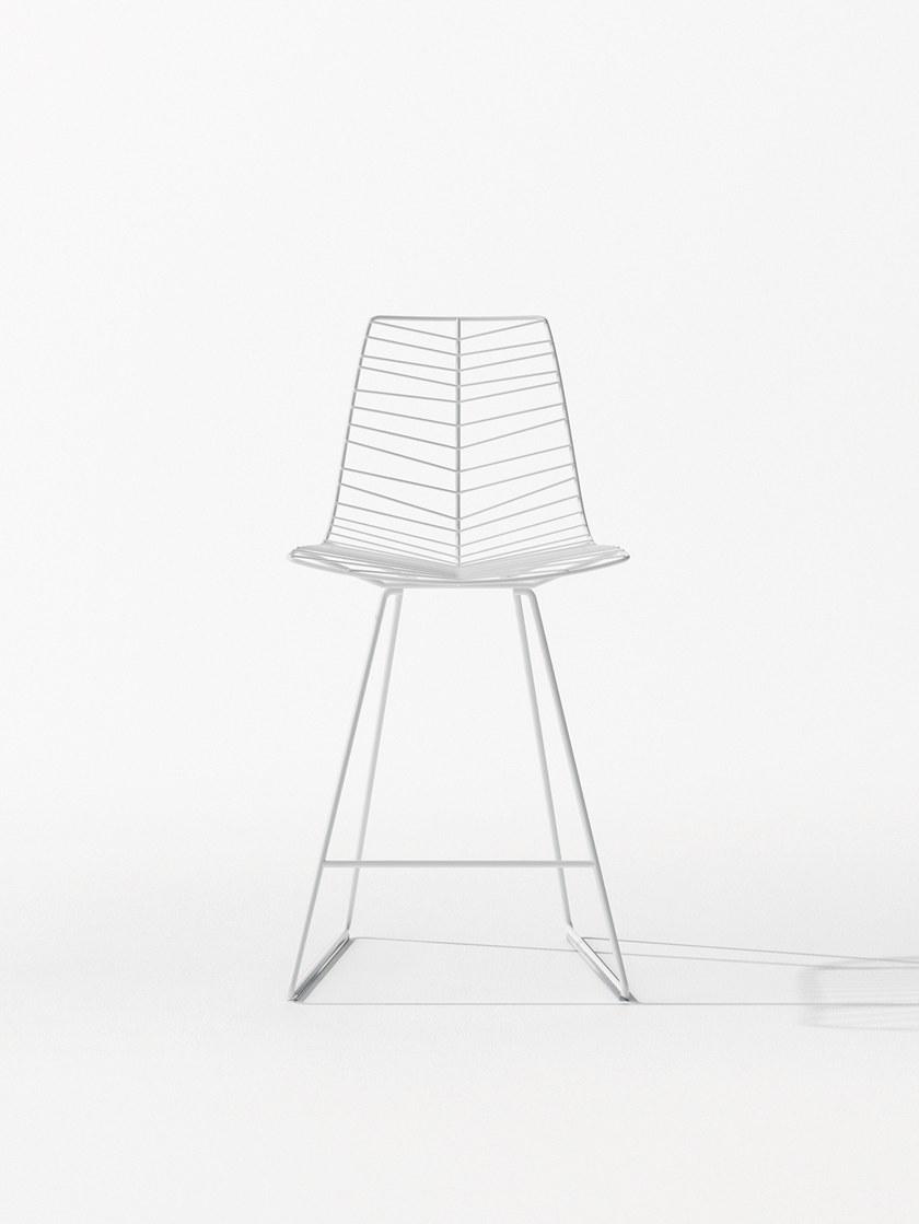 arper Табурет из стали со спинкой и подставкой для ног Leaf sun-id-1477051 - Вид №1