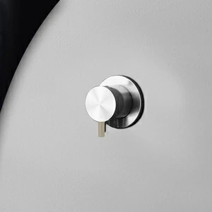 Девиатор трёхрежимный глянцевая сталь с бежевой ручкой Toki Radomonte TKI11LCIL28