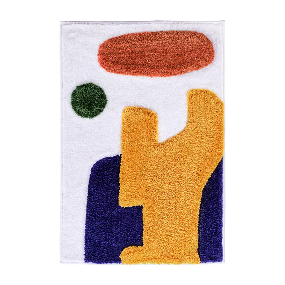 Коврик для ванной Moroshka Kira 945-303-01 60x90 см цвет разноцветный STLM-2066667