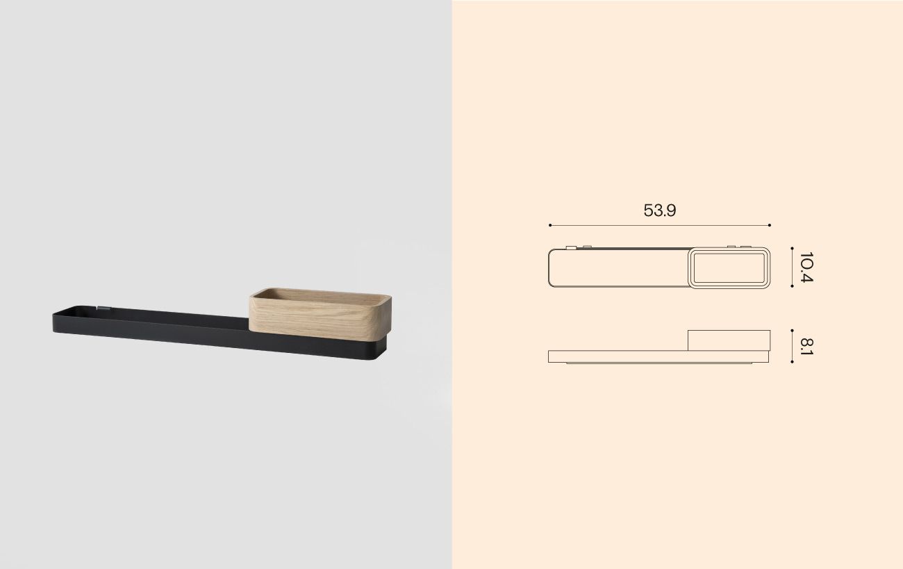 Металлическая настенная мыльница Ex.T Row ARCH-00017412 - Вид №15