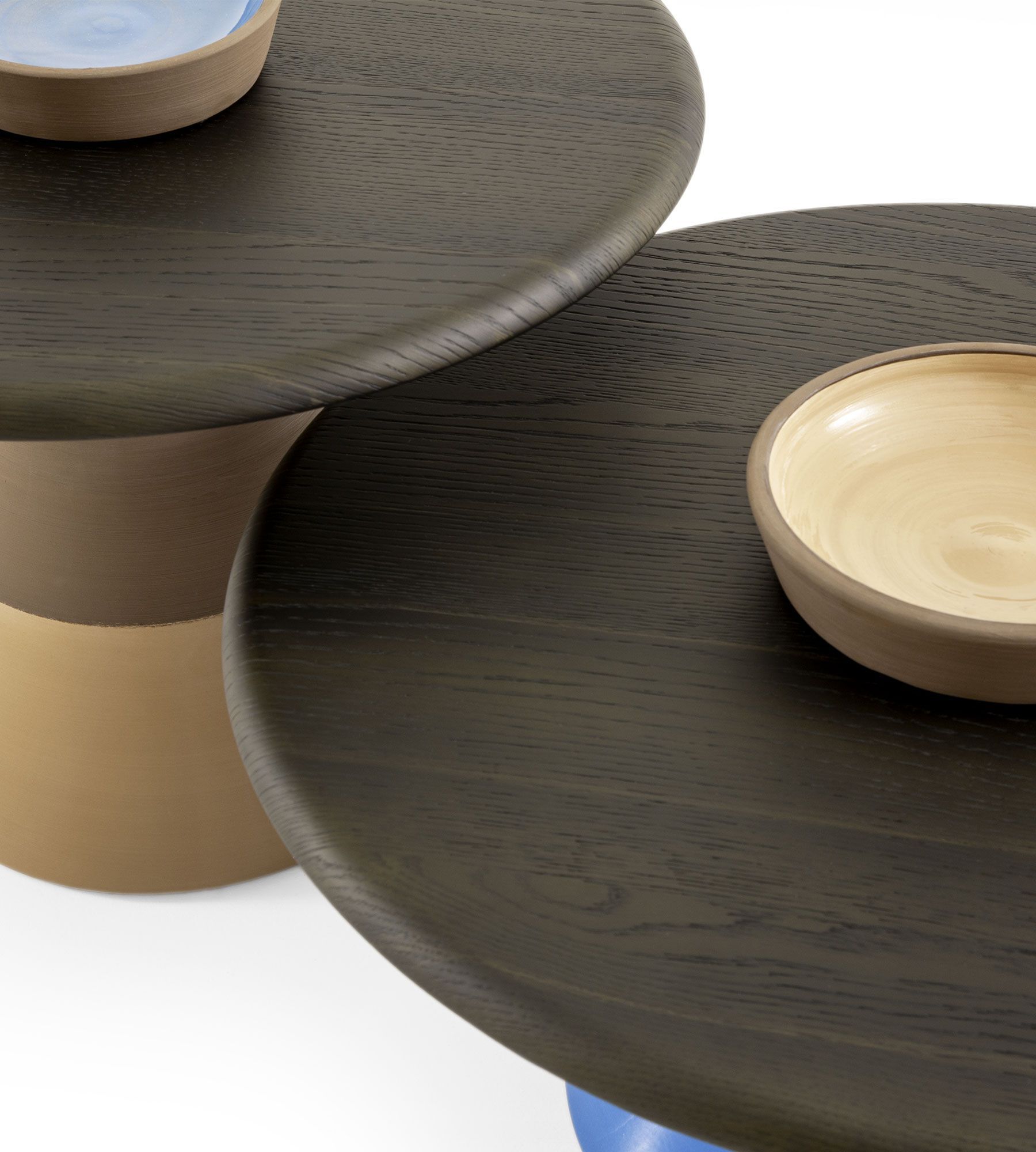 Журнальный столик из глины с деревянной столешницей Morica Design Высокая мода ARCH-00129625 - Вид №30