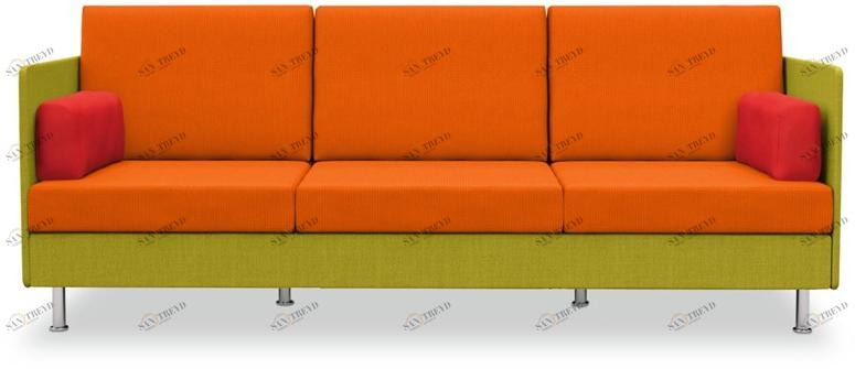 Dauphin 3-х местный тканевый диван Atelier Al 5531