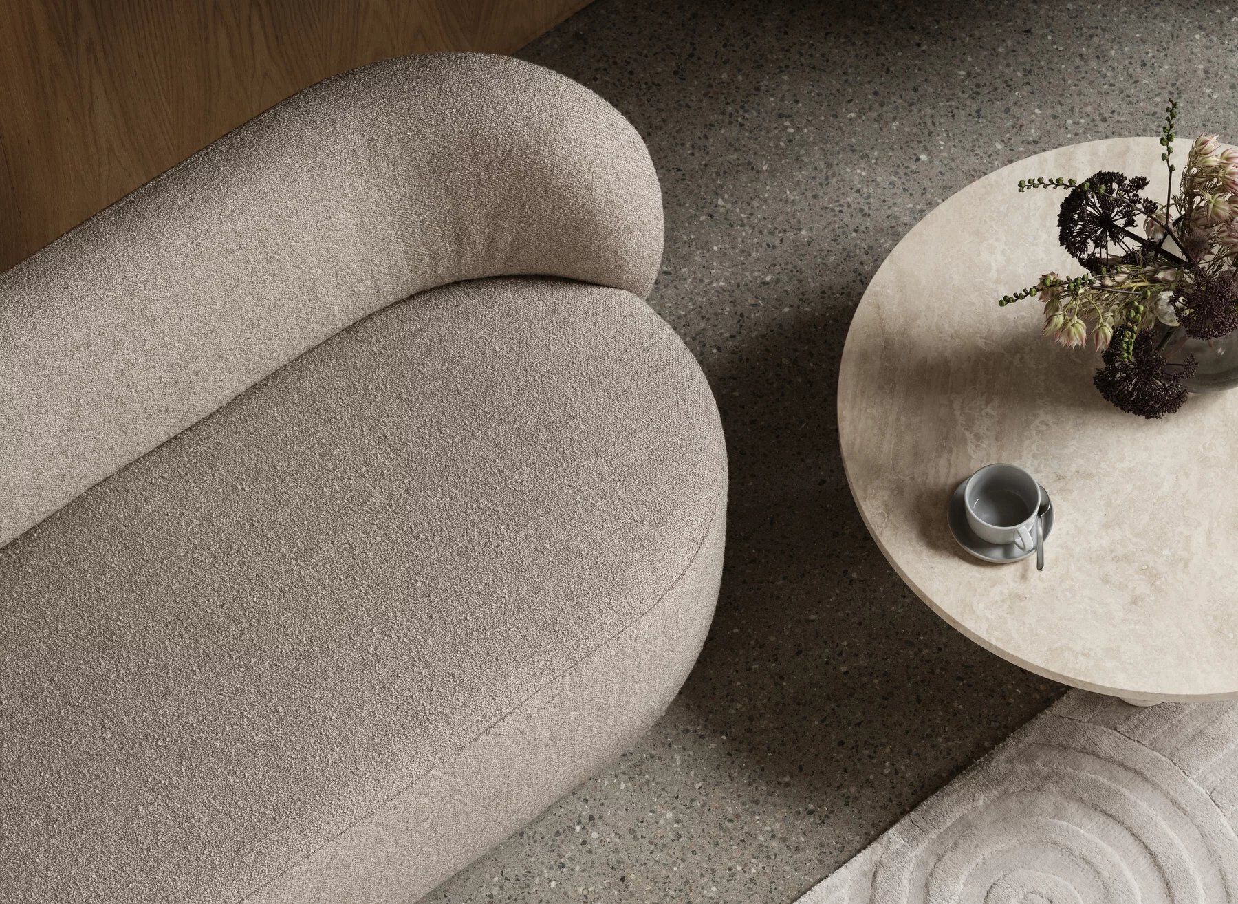 Прямоугольный однотонный коврик из вискозы blomus UZU ARCH-00075434 - Вид №11