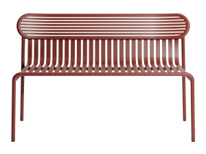 Алюминиевая садовая скамейка с порошковым покрытием со спинкой