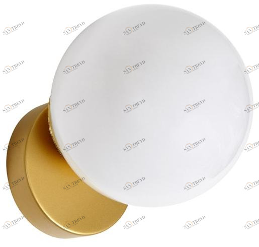 luxcambra Настенный светильник из металла и стекла Lymington sun-id-1358691