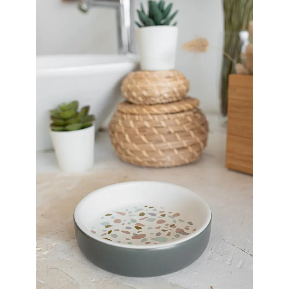 Мыльница Proffi Home Terrazzo керамика 85323537 STLM-2107111 - Вид №5