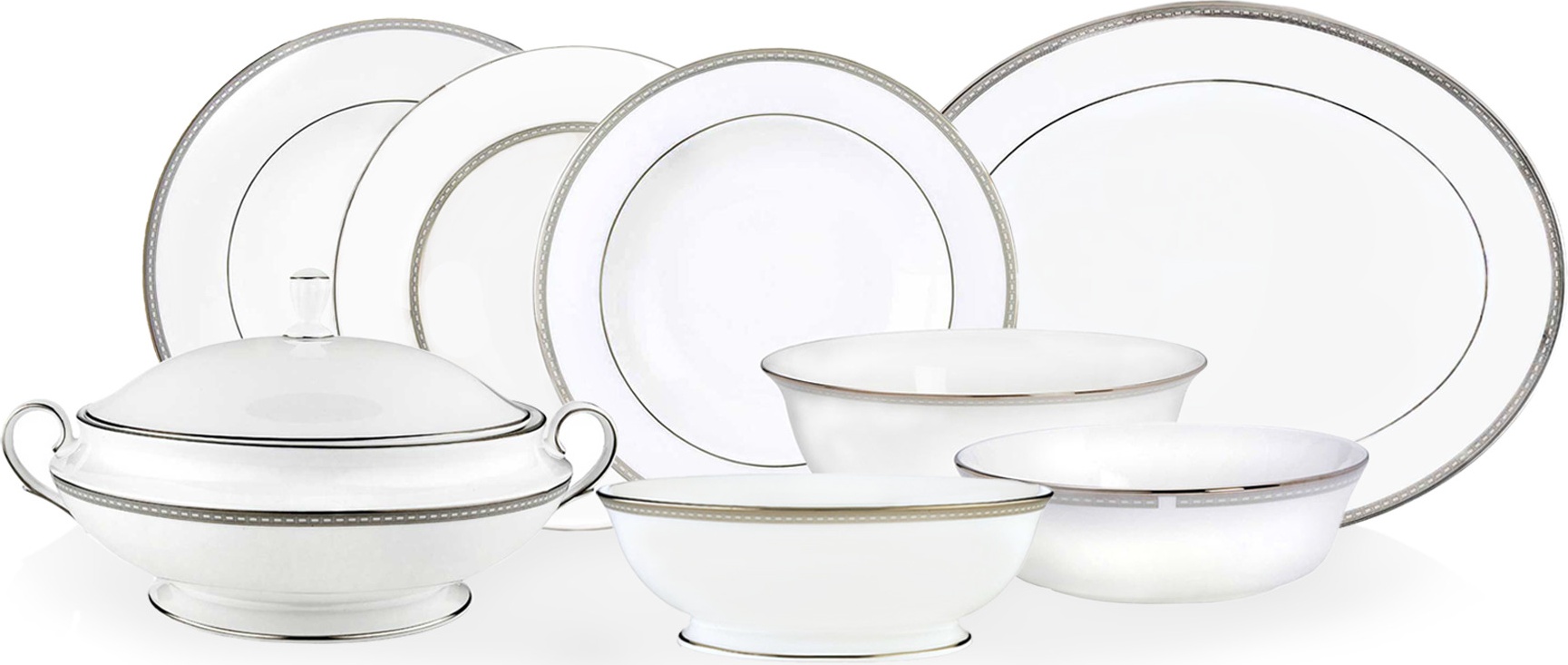 10667236 Lenox Сервиз столовый Lenox "Марри-Хилл" на 6 персон 28 предметов Фарфор костяной 