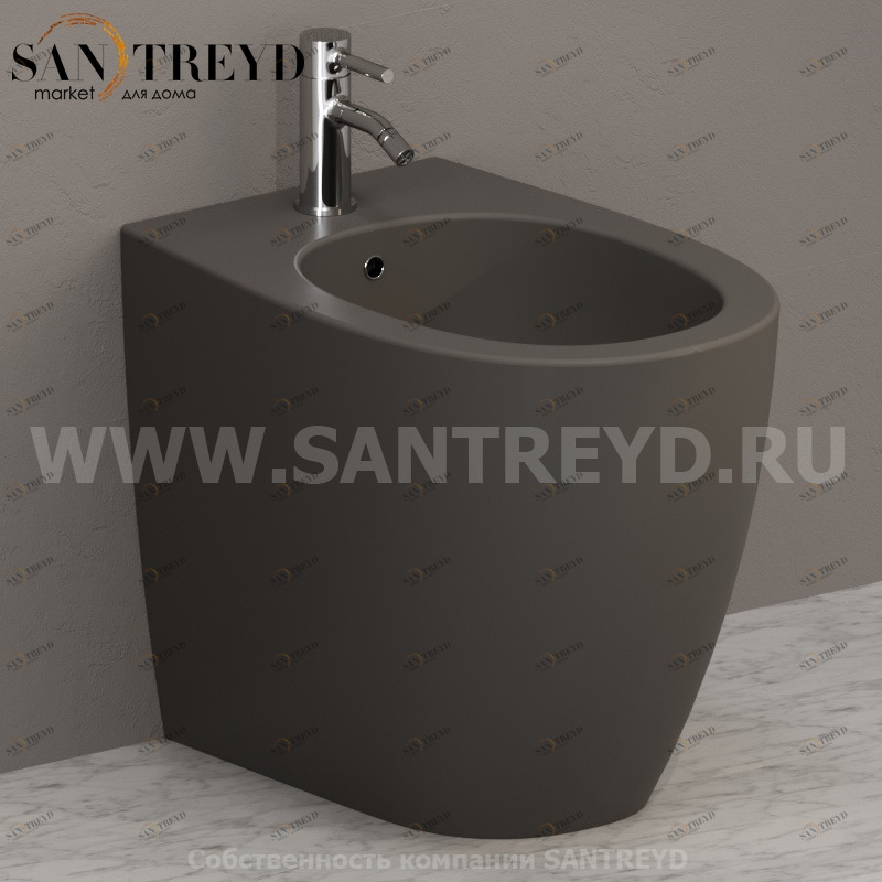 MD011AT Биде напольное 4ALL Ceramica Globo