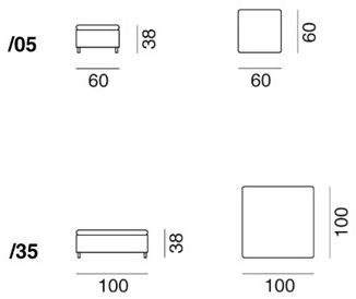 de Sede Мягкий пуф Ds-7 sun-id-1463206 - Вид №1