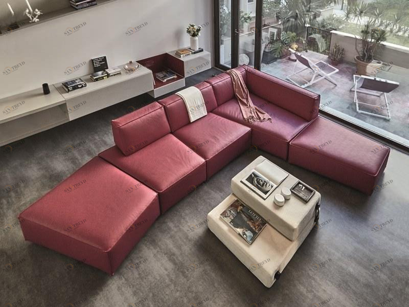 Lago Угловой диван из экокожи Slide sun-id-1509205