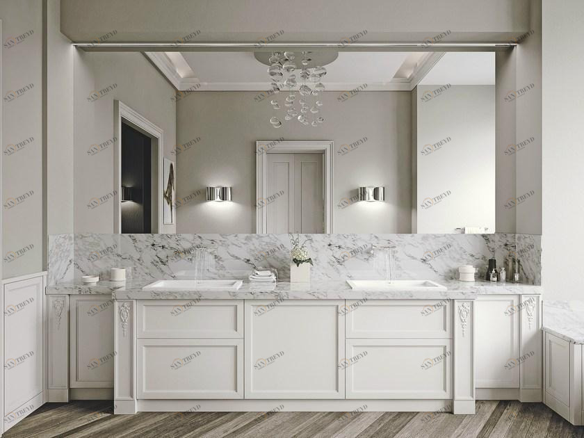 L'Origine Полная мебель для ванной из дуба Aeterna sun-id-1370241