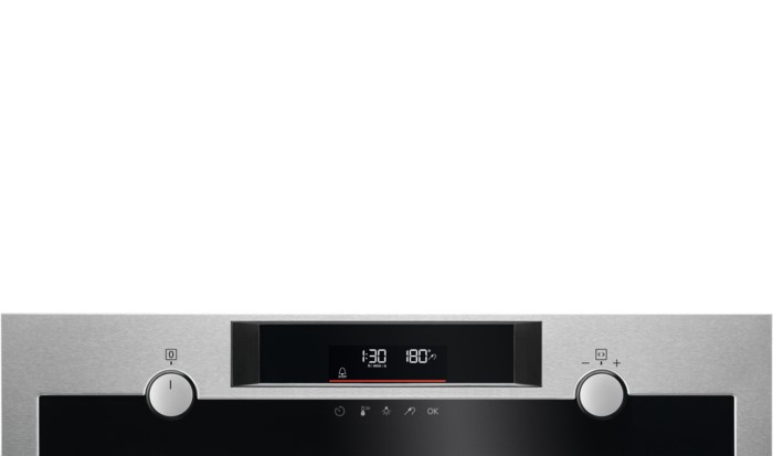 9119301 Электрический духовой шкаф AEG BPE546360M серебристый STDN-0083625 - Вид №1