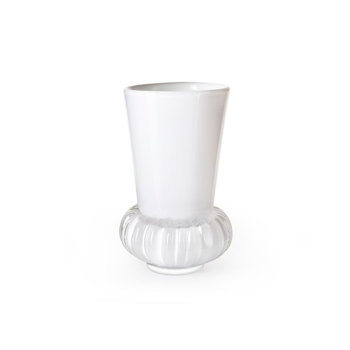 44139 Ваза "Падам", белая, 215/110 мм. Maleras 