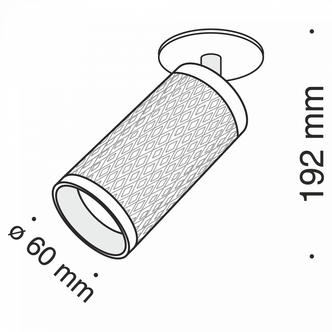 Спот потолочный поворотный с алюминиевым плафоном 19 см золотой Alfa C037CL-01G TECHNICAL CEILING & WALL 00-3956967 Золото  - Вид №4