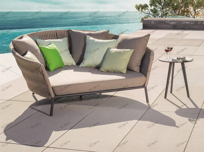 FISCHER MÖBEL Садовый диван из изогнутой веревки Wing sun-id-1398053