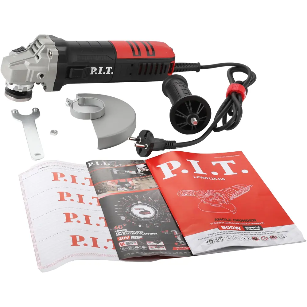 УШМ сетевая P.I.T. LPWS125-C6, 900Вт STLM-2104951 - Вид №15