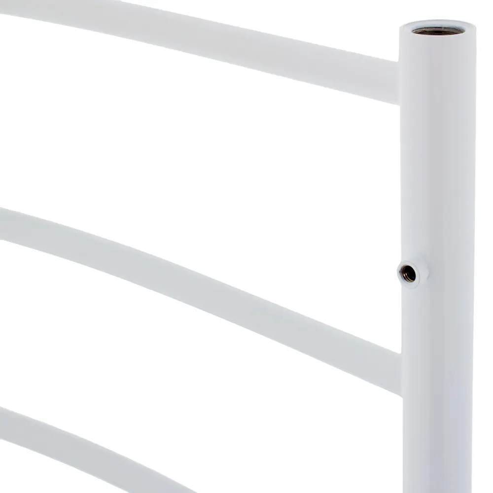 Полотенцесушитель водяной ТМ ВармоСатурн П7 50х80 1/2 белый из нержавеющей стали STLM-2039180 - Вид №2