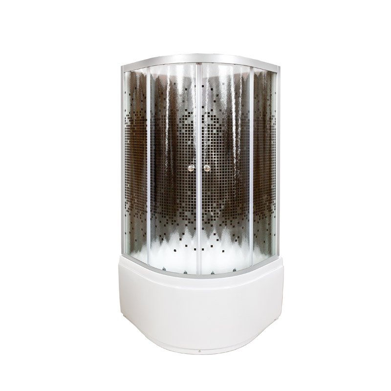 BМ4590 N с гидромассажем BLACK Душевая кабина DETO Серия ВМ L 890 N с гидромассажем BLACK - Вид №18