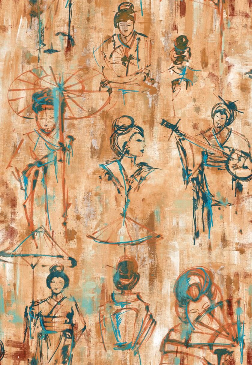 Jannelli&Volpi Обои из растительного волокна Jv 451 yumiko sun-id-1386794 - Вид №7