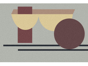 Узорчатый прямоугольный коврик для ванной комнаты