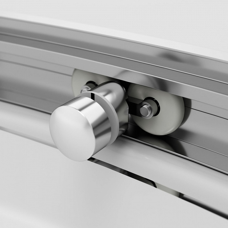 W83G-315-090CT Solo Slide Стекла для душ. ограждения 90x90 стекло прозрачное проф хром глянц AM.PM Like - Вид №4