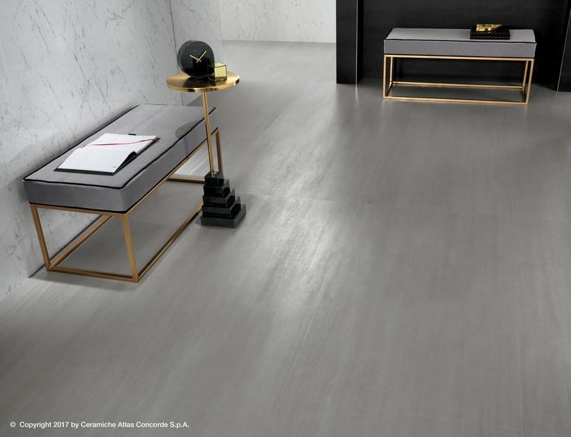 Atlas Concorde Пол из керамогранита с эффектом бетона и металла Mek sun-id-1401076 - Вид №2