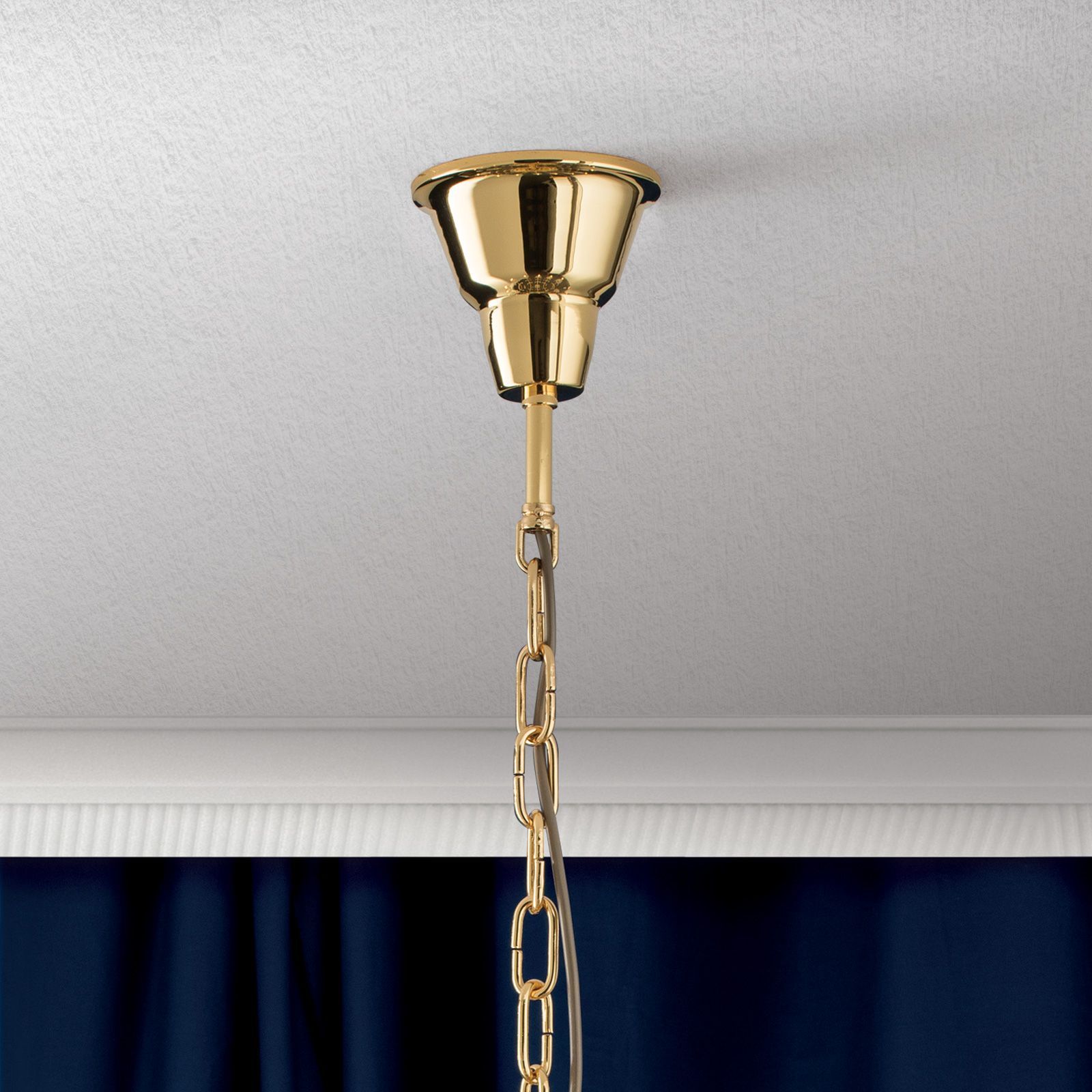 Подвесной светильник из латуни с кристаллами Orion Hirohito ARCH-00021387 - Вид №4