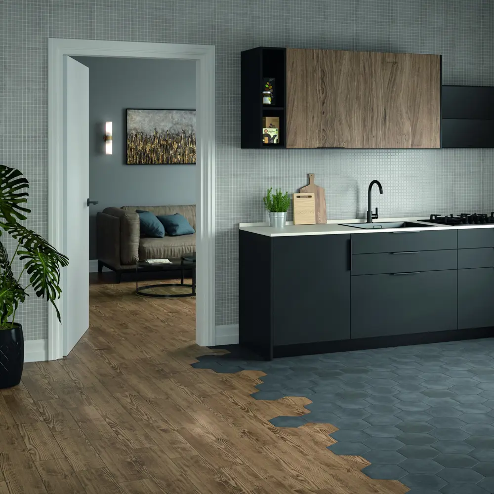 Керамогранит «Модена» 15x60 см 1.44 м² цвет коричневый 82599553 STLM-2162992 Kerama Marazzi - Вид №3