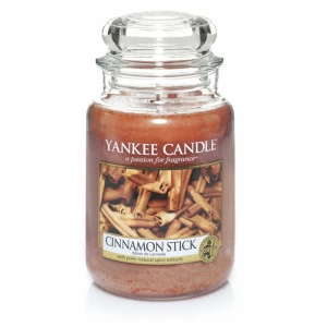 Свеча большая в стеклянной банке "Коричная палочка" Cinnamon Stick 623 гр 110-150 часов YANKEE CANDLE  267827 Коричневый