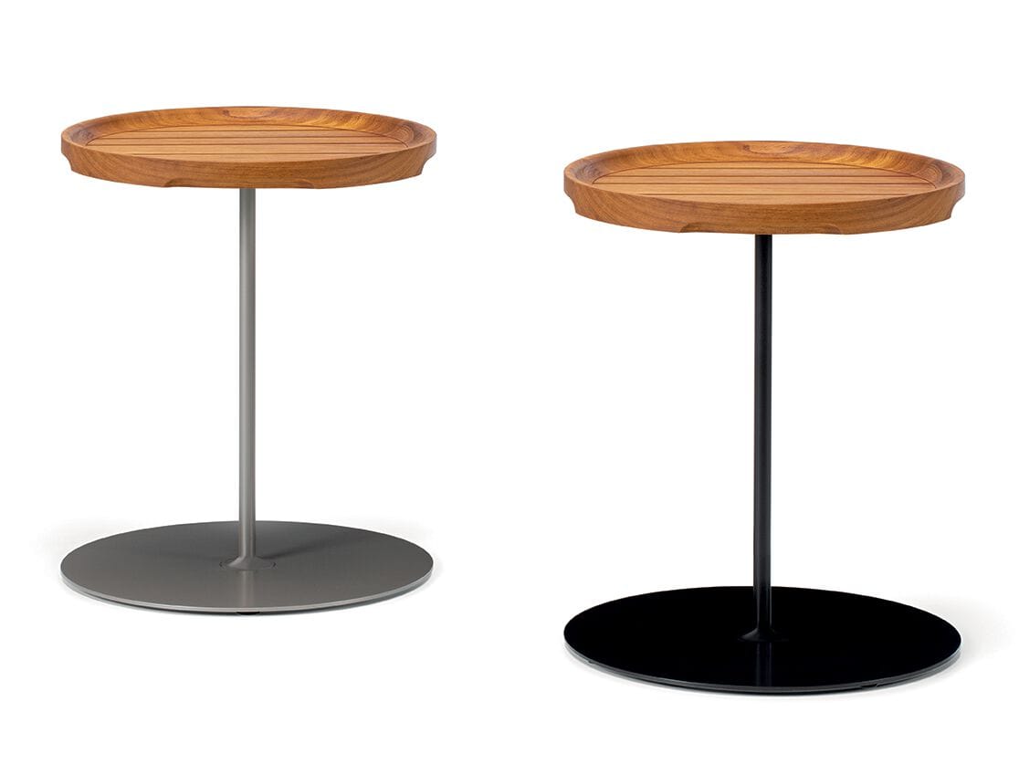 Садовый столик с подносом из тикового дерева Ethimo TENDER ARCH-00142691