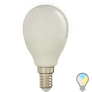 Лампа умная светодиодная Wi-Fi Osram Smart Plus E14 220-240 В 5 Вт шар малый матовая 470 лм изменение оттенков белого