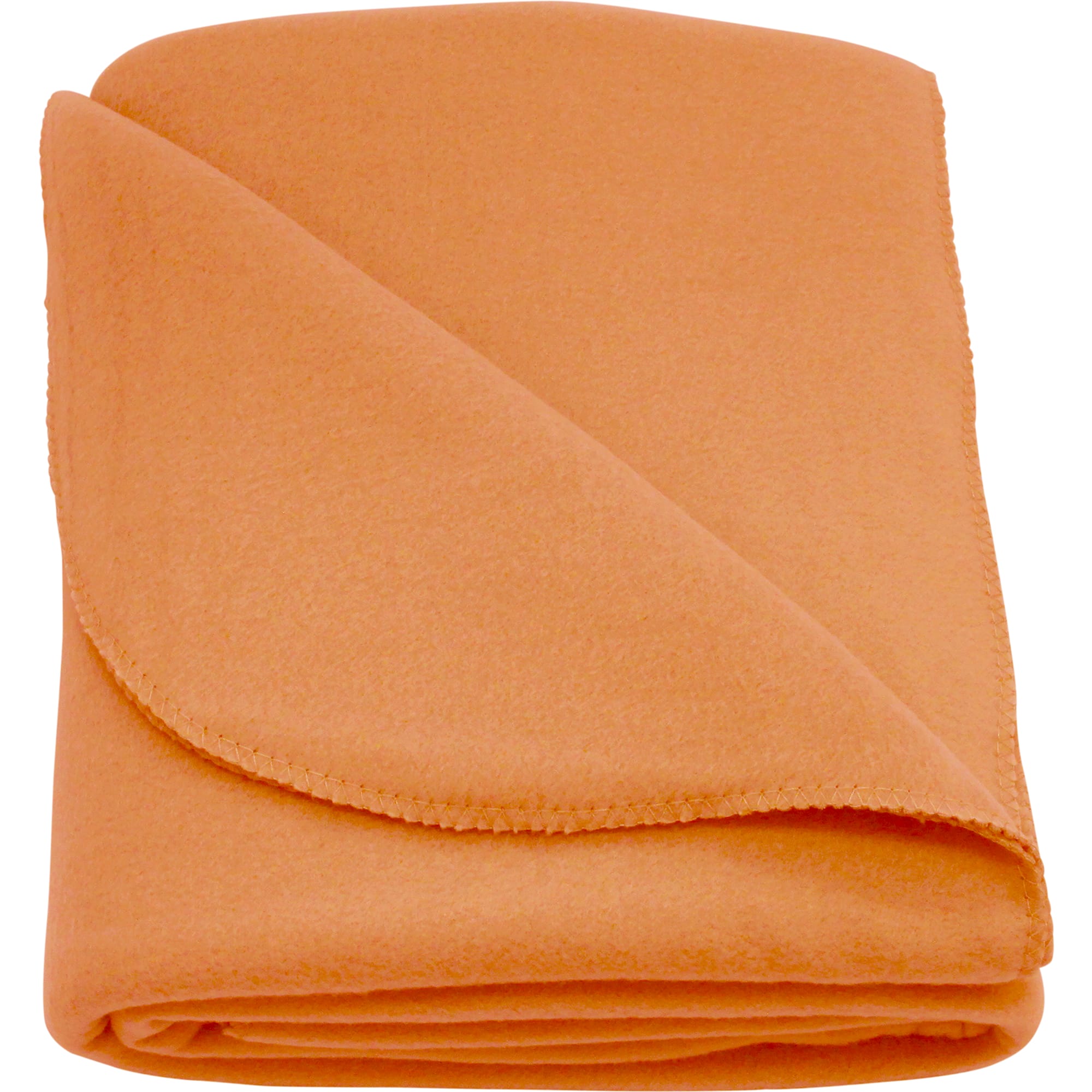 84330531 Плед 130x170 см флис цвет оранжевый Lines Santreyd - Вид №2