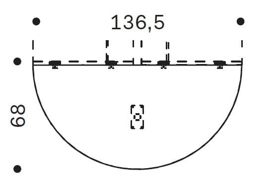 Овальный стол для совещаний из меламина DVO Treko ARCH-00042843 - Вид №5