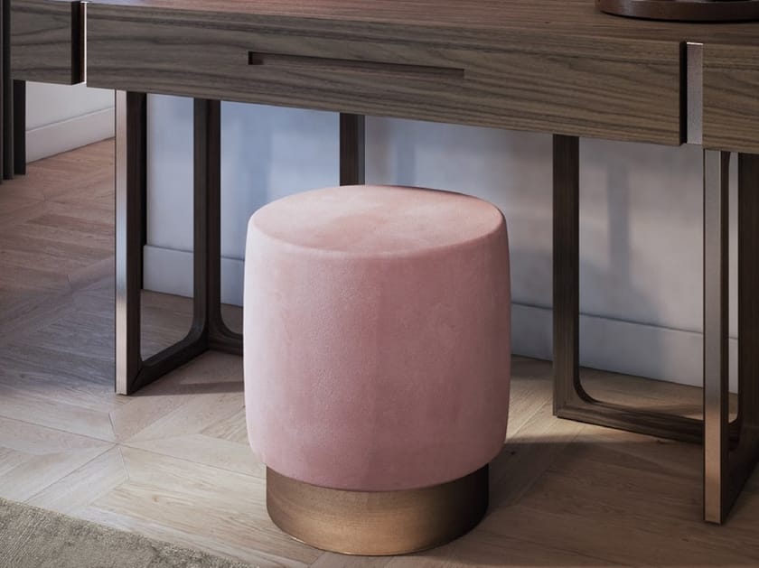 Круглый бархатный пуф ITLAS Metropolitan Frames ARCH-00030651