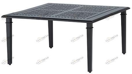 Oxley's Furniture Квадратный алюминиевый садовый столик Sienna Sict