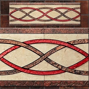 БОРДЮР ИЗ МРАМОРА EP-3 SKALINI ORNAMENTAL