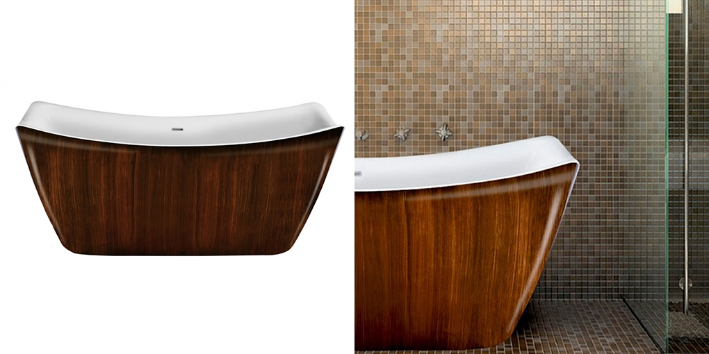 Ванна акриловая отдельностоящая Treasure Silver Lagard MEDA lgd-mda-ts - Вид №3