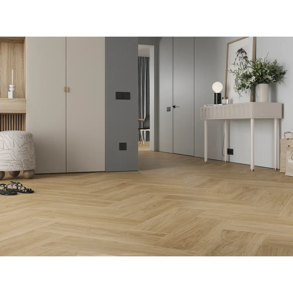 Глазурованный керамогранит Way 20x60 см 1.2 м² матовый цвет бежевый 89448388 STLM-2019758 Santreyd - Вид №3