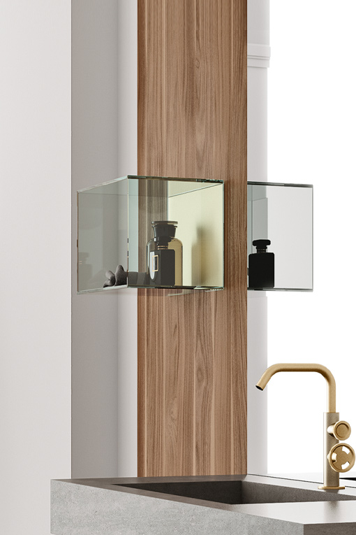 Pensili in legno Arcombagno Collezione vasche da bango Навесные шкафы и колонки STISR181 - Вид №17