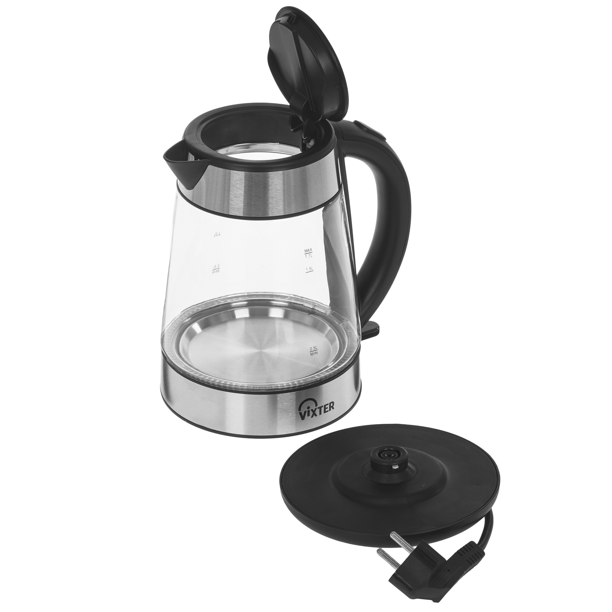 9179096 Электрочайник VIXTER KT-2500 черный STDN-0031259 - Вид №4