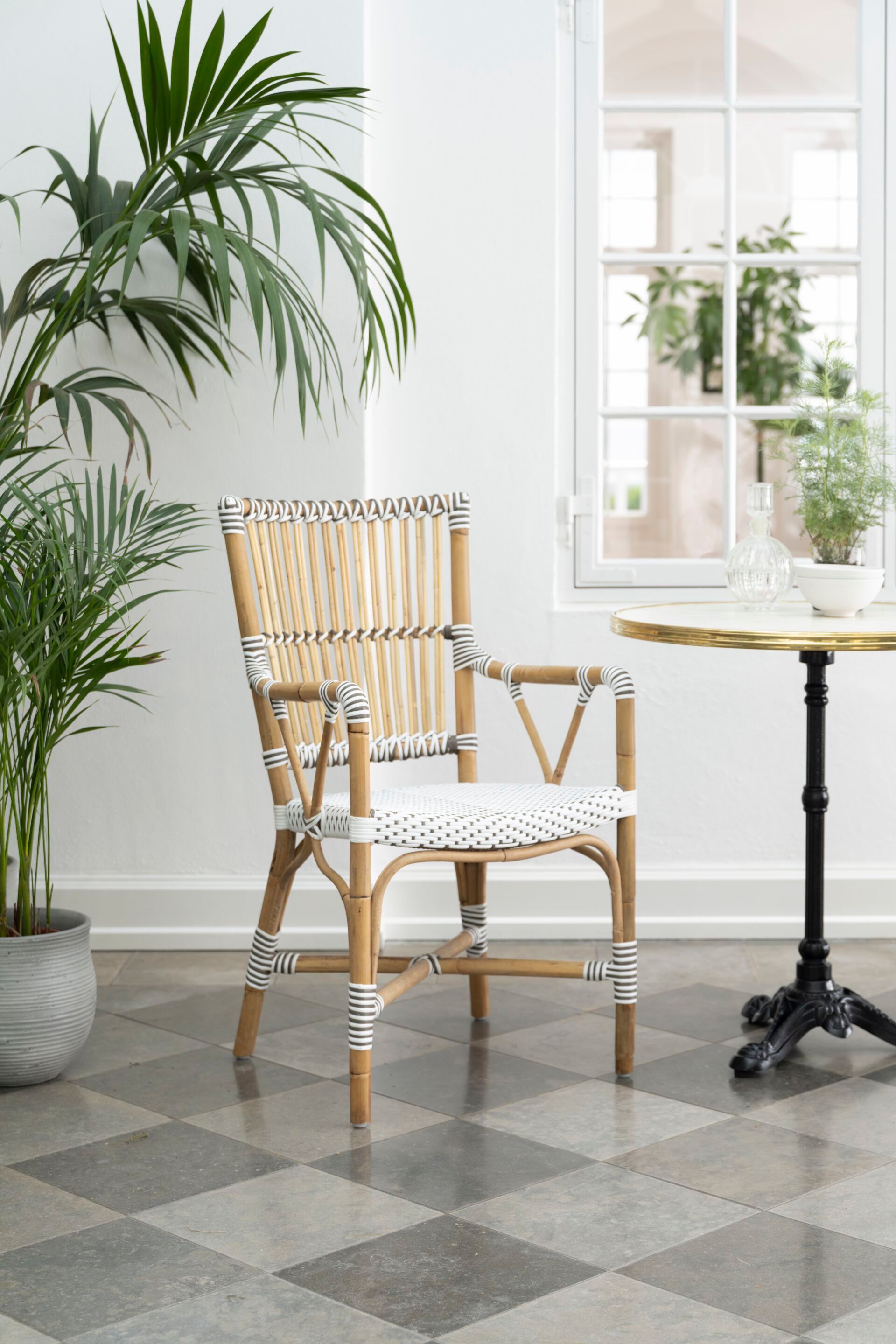 Стул из ротанга и ArtFibre® с подлокотниками Sika Design Affäire ARCH-00135595 - Вид №2