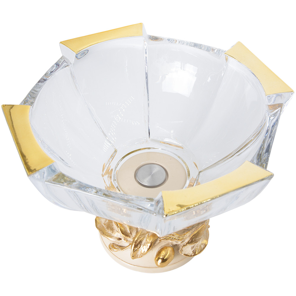 52101 Фруктовница-конфетница Oliva Branch Айвори BOGACHO 4627179659950 - Вид №2